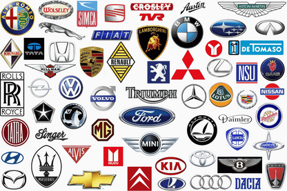 Car Brands Customizable Keychains